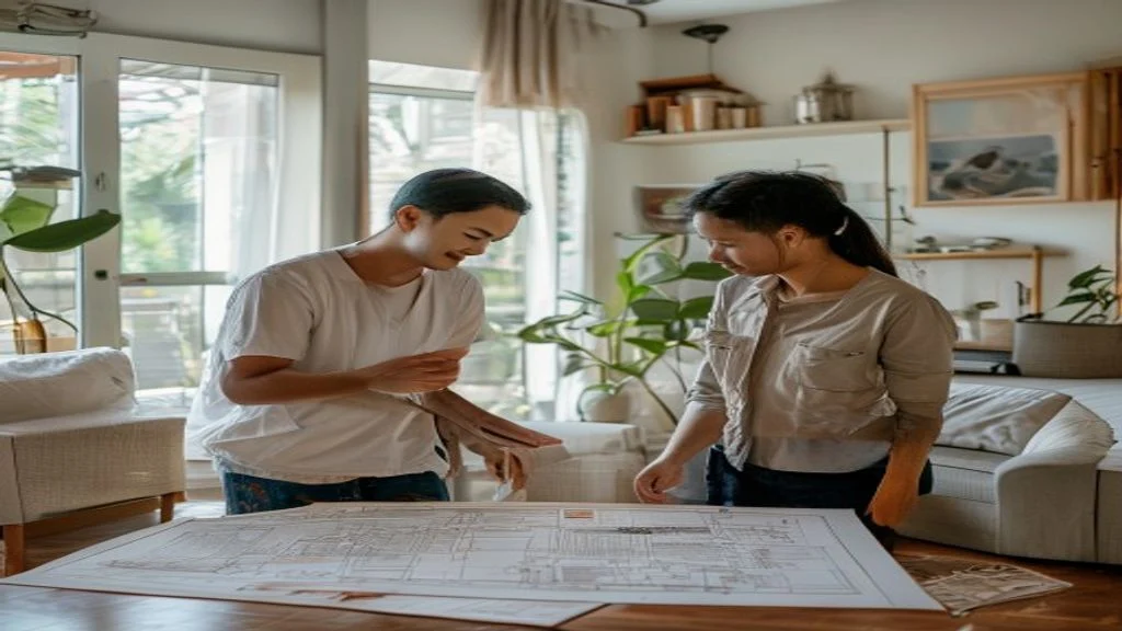 Rumah subsidi pemerintah dengan desain modern, menampilkan fasilitas lengkap dan lingkungan asri.