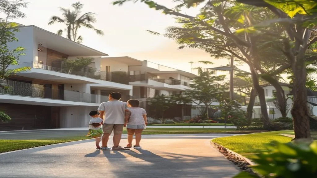 Rumah modern di Kota Baru Parahyangan siap disewa, lengkap dengan taman dan akses mudah ke pusat kota