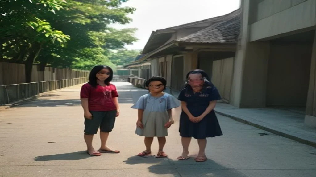 Foto tampak depan perumahan Harapan Elok dengan taman hijau, akses jalan lebar, dan fasilitas modern.