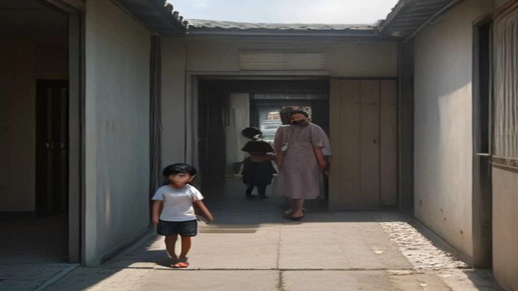 Gambar tampilan depan perumahan Mutiara Puri Harmoni lengkap dengan taman hijau, kolam renang, dan fasilitas modern.
